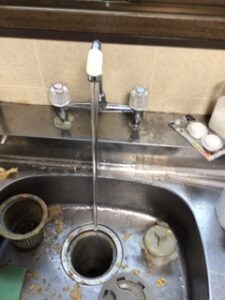 台所　排水　つまり　高圧ポンプ